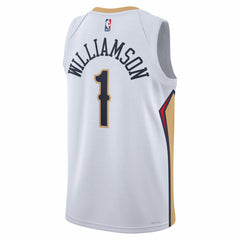 Zion Williamson New Orleans Pelicans Unisex Swingman Jersey Association Edition White - NBA