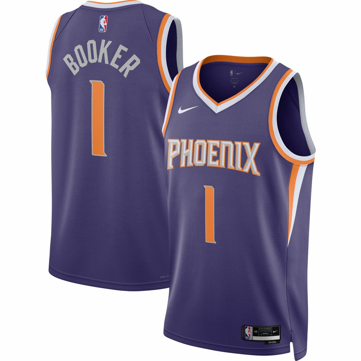 Devin Booker Phoenix Suns Unisex Swingman Jersey Icon Edition Purple - NBA
