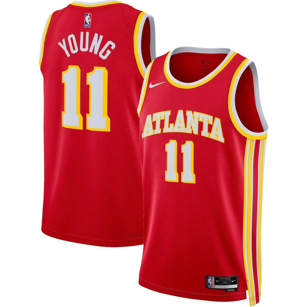 Trae Young Atlanta Hawks Unisex Swingman Jersey Icon Edition Red - NBA