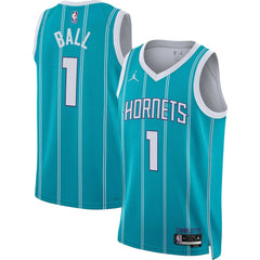 LaMelo Ball Charlotte Hornets Jordan Brand Unisex Swingman Jersey Icon Edition Teal - NBA