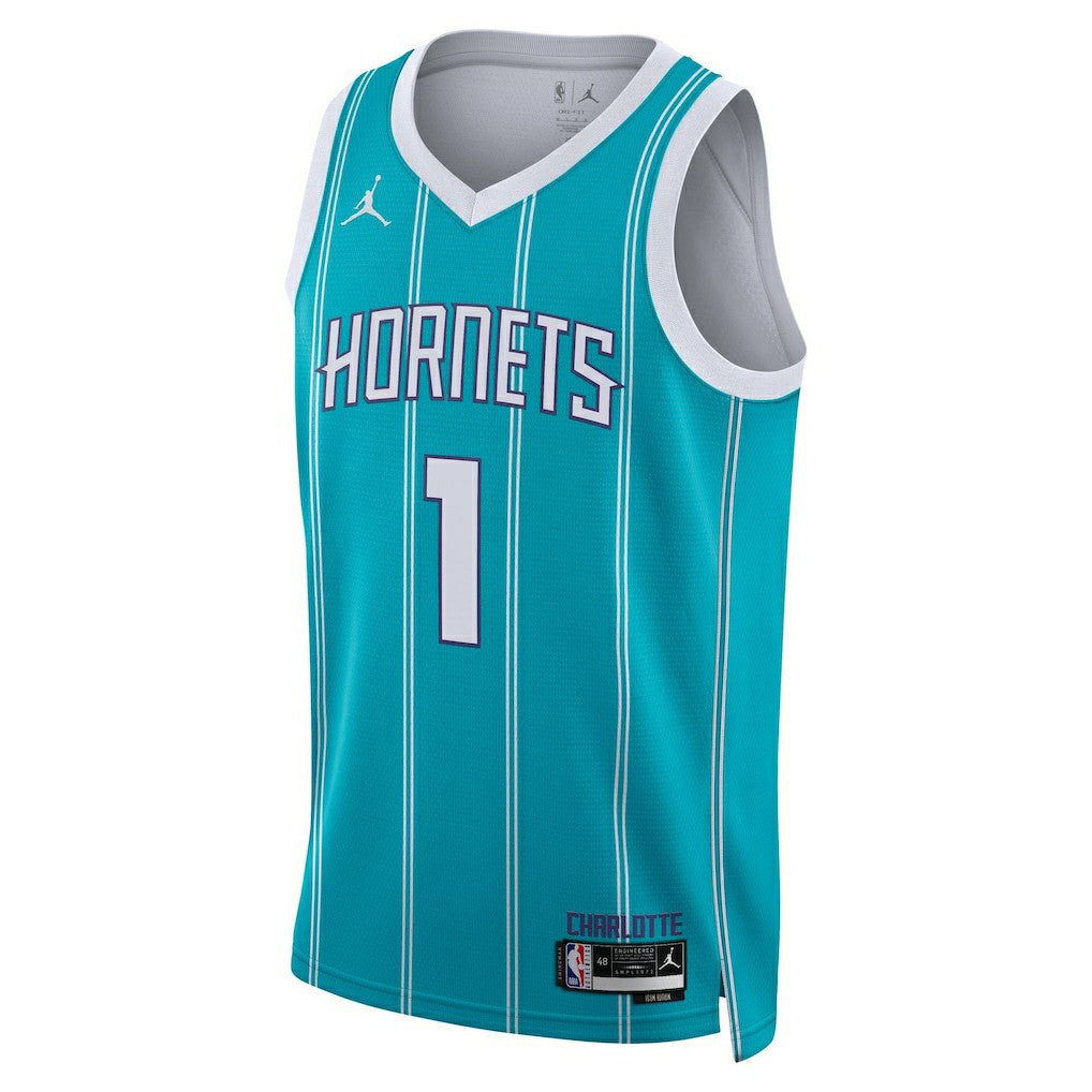 LaMelo Ball Charlotte Hornets Jordan Brand Unisex Swingman Jersey Icon Edition Teal - NBA