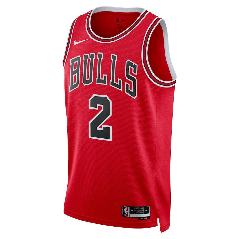 Lonzo Ball Chicago Bulls Unisex Swingman Jersey Icon Editi- Red - NBA