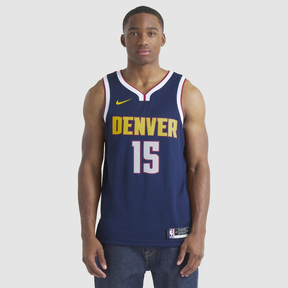 Nikola Jokic Denver Nuggets Unisex Swingman Jersey Icon Editi- Navy - NBA