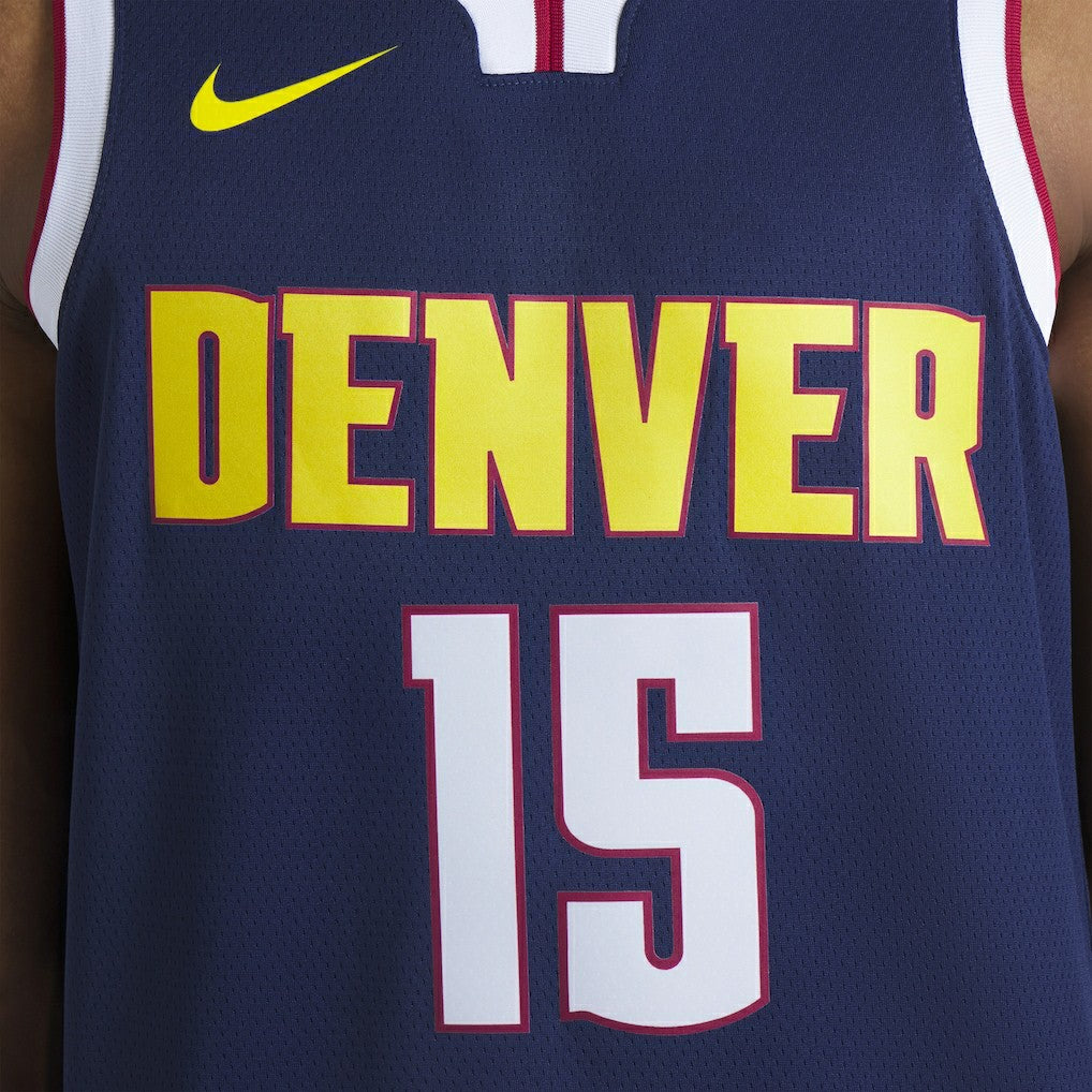 Nikola Jokic Denver Nuggets Unisex Swingman Jersey Icon Editi- Navy - NBA