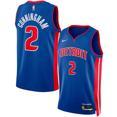 Cade Cunningham Detroit Pistons Unisex Swingman Jersey Icon Edition Blue - NBA