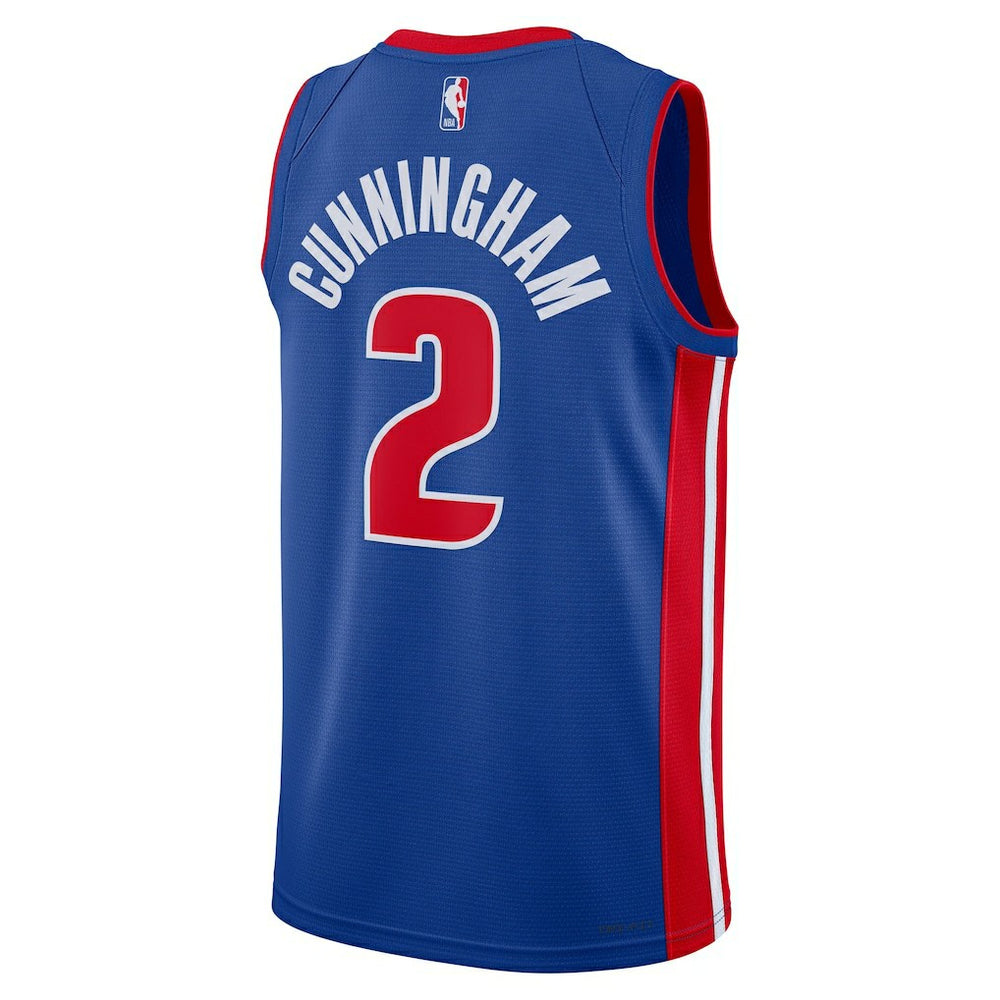 Cade Cunningham Detroit Pistons Unisex Swingman Jersey Icon Edition Blue - NBA
