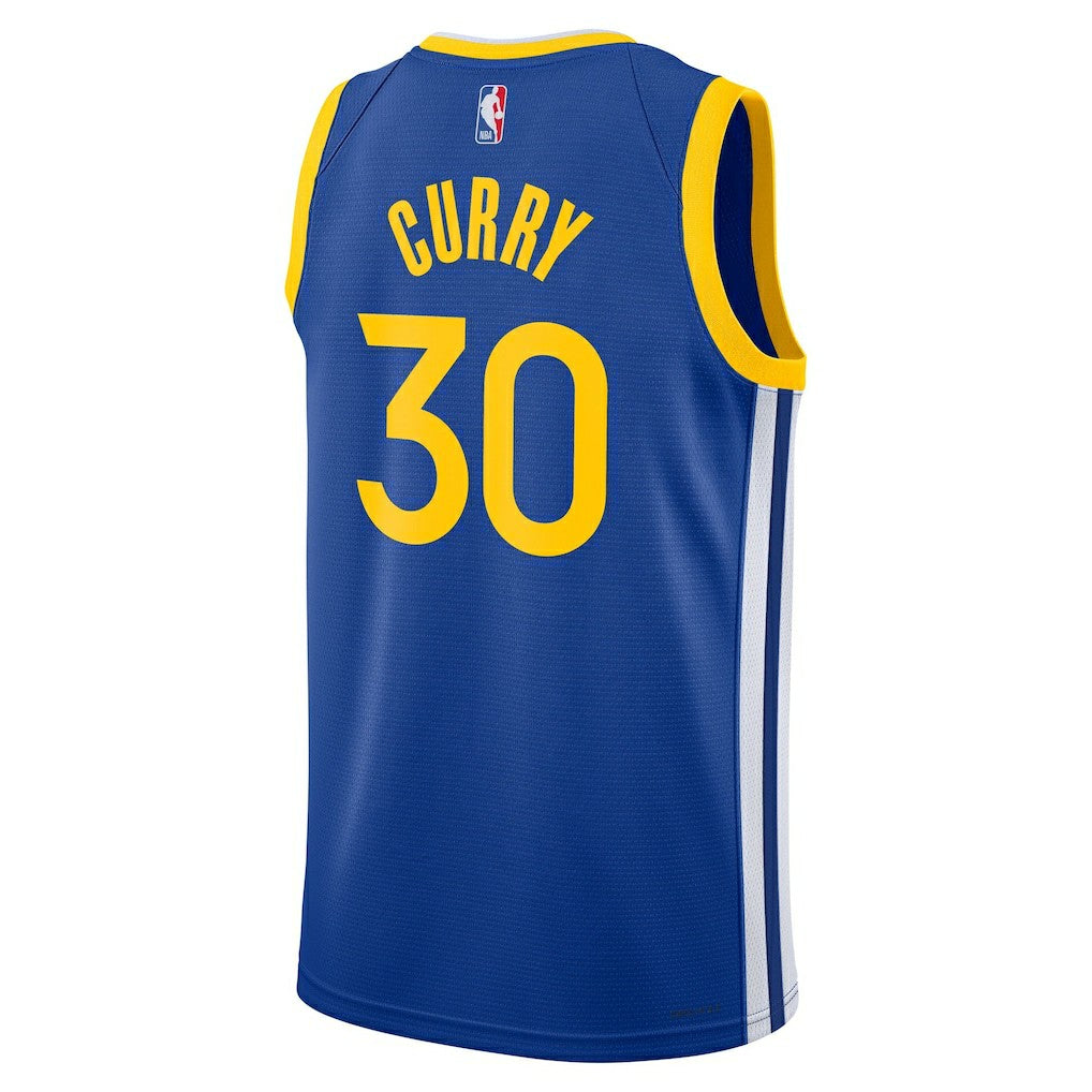 Stephen Curry Golden State Warriors Unisex Swingman Jersey Icon Editi- Royal - NBA