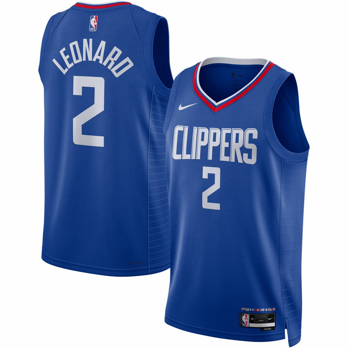Kawhi Leonard LA Clippers Unisex Swingman Jersey Icon Edition Royal - NBA