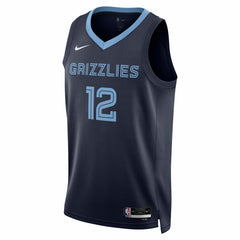 Ja Morant Memphis Grizzlies Unisex Swingman Jersey Icon Edition Navy - NBA