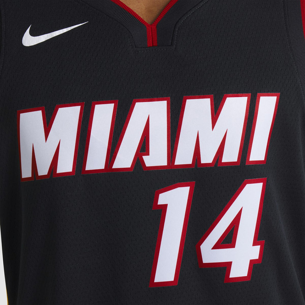 Tyler Herro Miami Heat Unisex Swingman Jersey Icon Edition Black - NBA