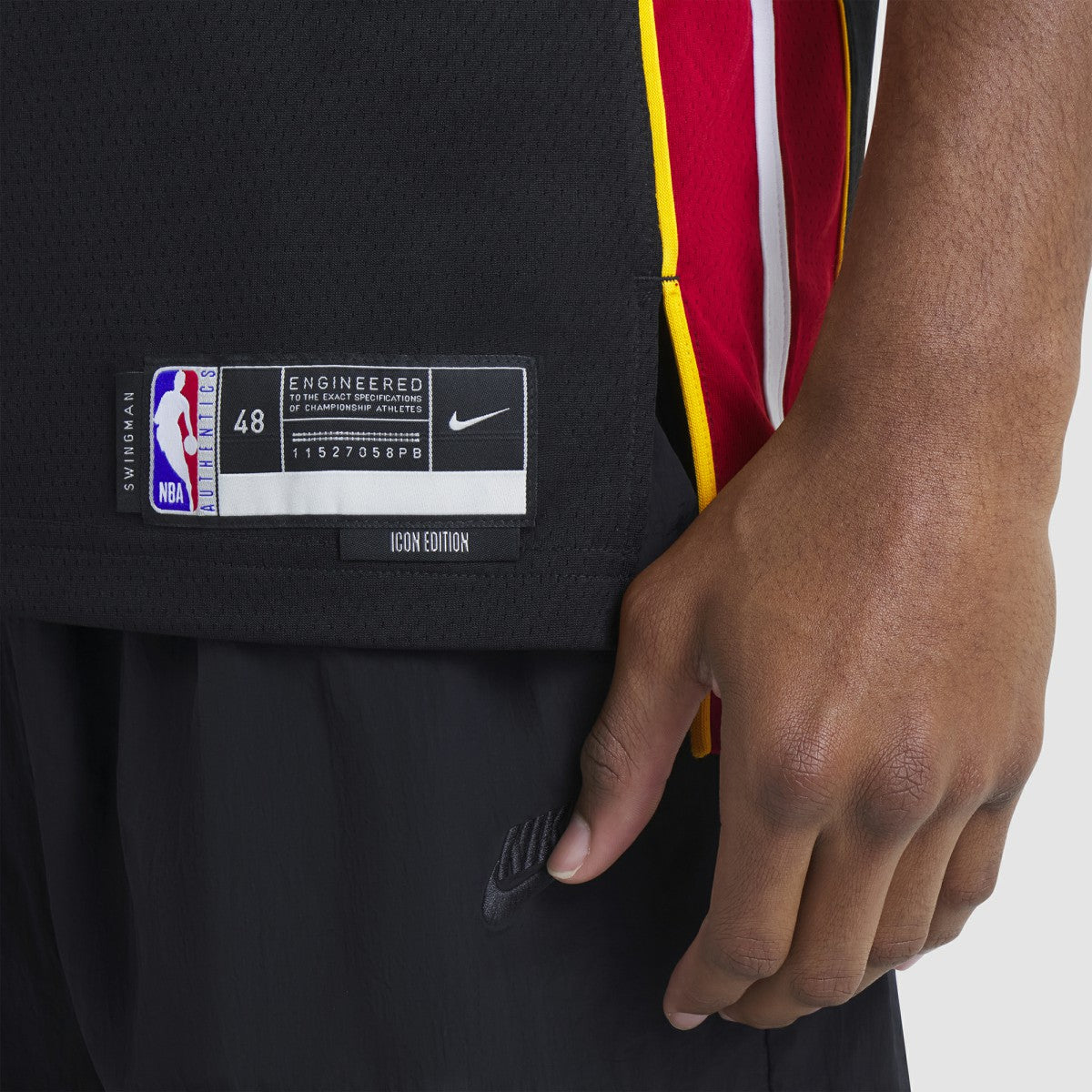 Tyler Herro Miami Heat Unisex Swingman Jersey Icon Edition Black - NBA
