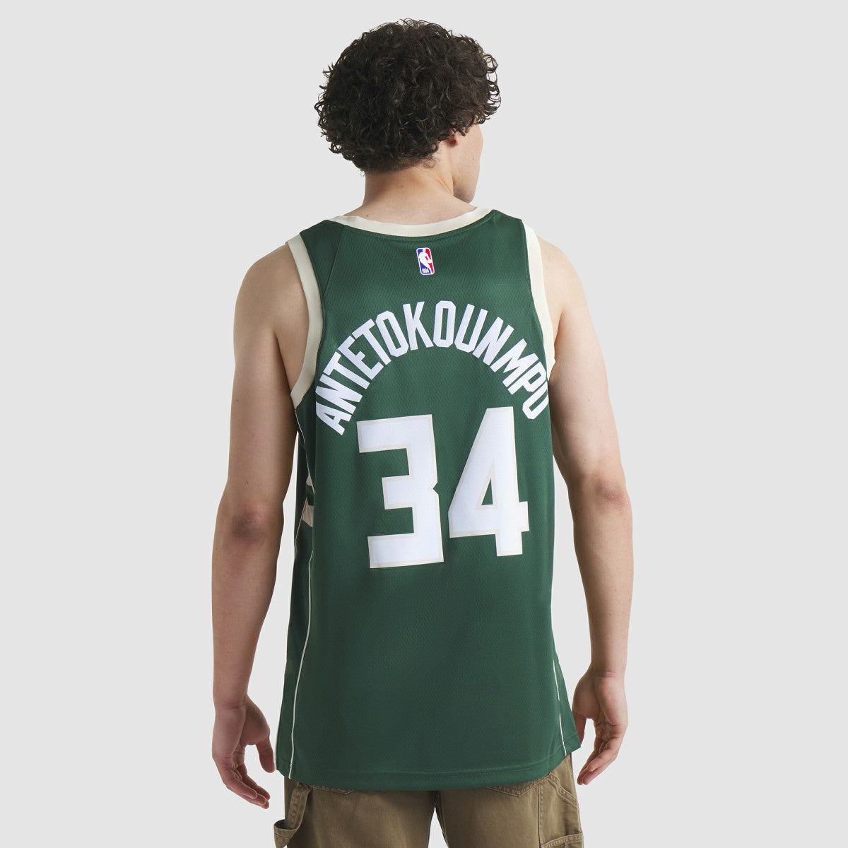 Giannis Antetokounmpo Milwaukee Bucks Unisex Swingman Jersey Icon Edition Hunter Green - NBA