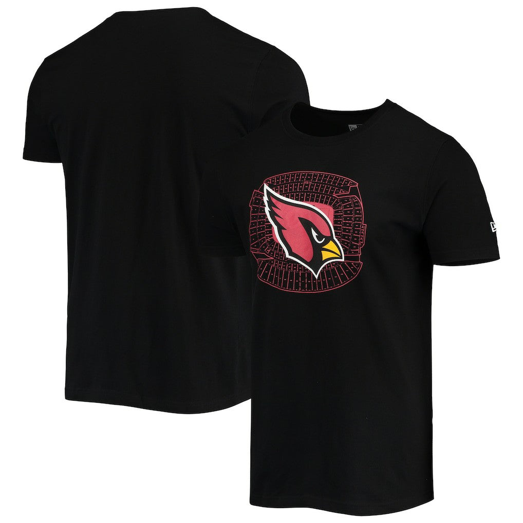 Arizona Cardinals New Era Stadium T-Shirt Black | NFL