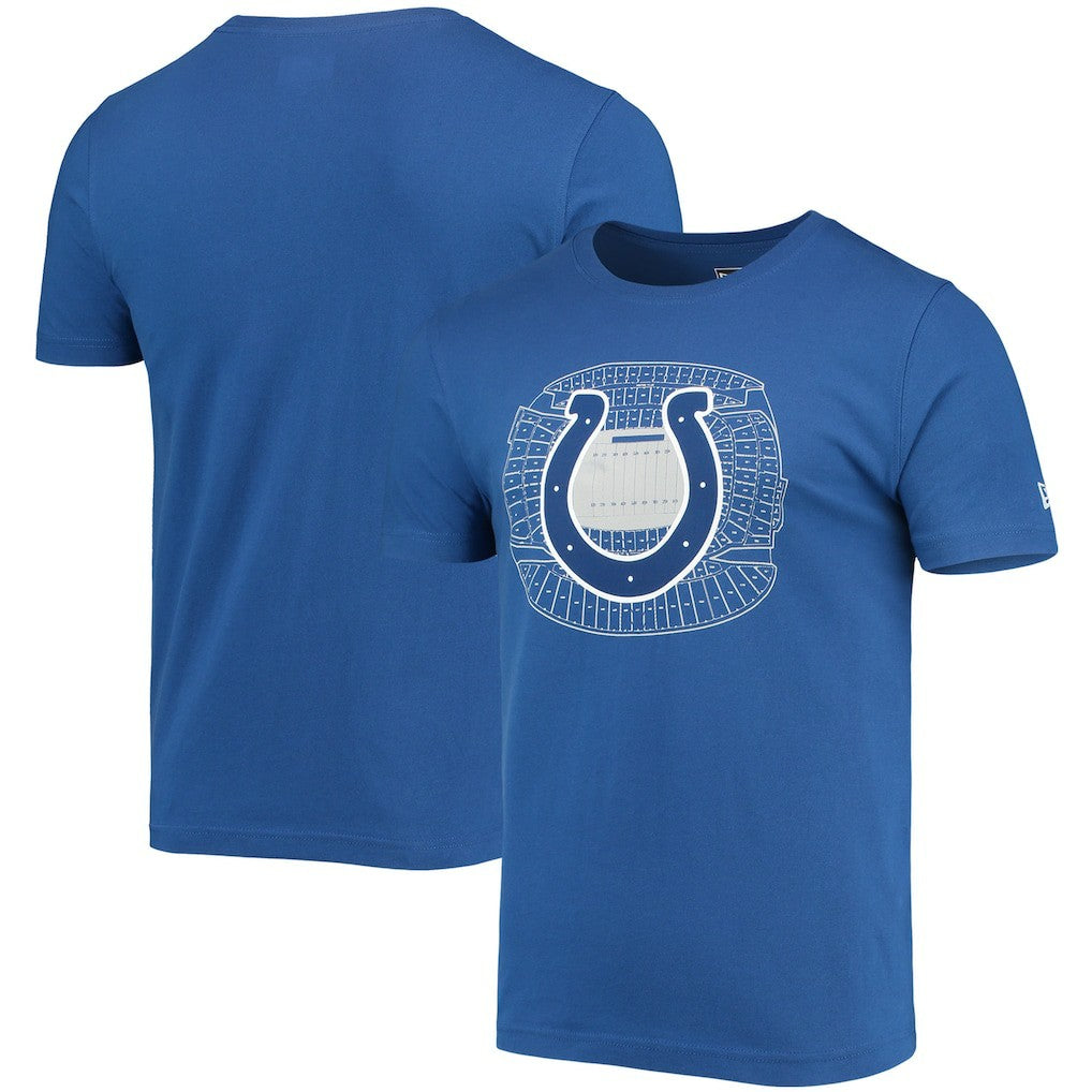 Indianapolis Colts New Era Stadium T-Shirt Royal | NFL