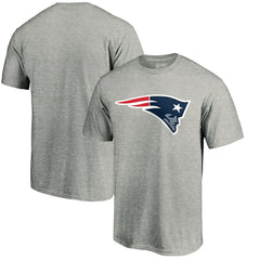New England Patriots Primary Logo T-Shirt Heather Gray | Fanatics