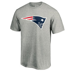 New England Patriots Primary Logo T-Shirt Heather Gray | Fanatics