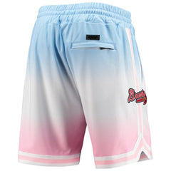 Atlanta Braves Pro Standard Team Logo Pro Ombre Shorts - MLB