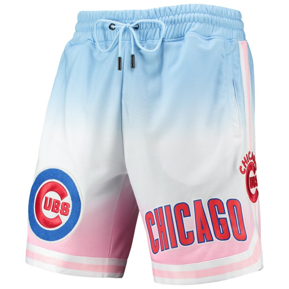 Chicago Cubs Pro Standard Team Logo Pro Ombre Shorts - MLB
