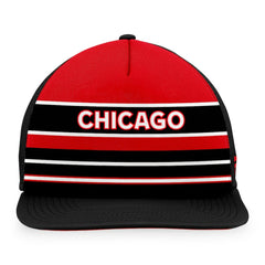 Chicago Blackhawks Fanatics Special Edition 2.0 Trucker Snapback Adjustable Hat - Red/Black - NHL