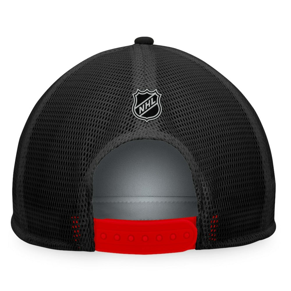 Chicago Blackhawks Fanatics Special Edition 2.0 Trucker Snapback Adjustable Hat - Red/Black - NHL