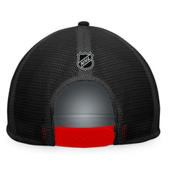 Chicago Blackhawks Fanatics Special Edition 2.0 Trucker Snapback Adjustable Hat - Red/Black - NHL