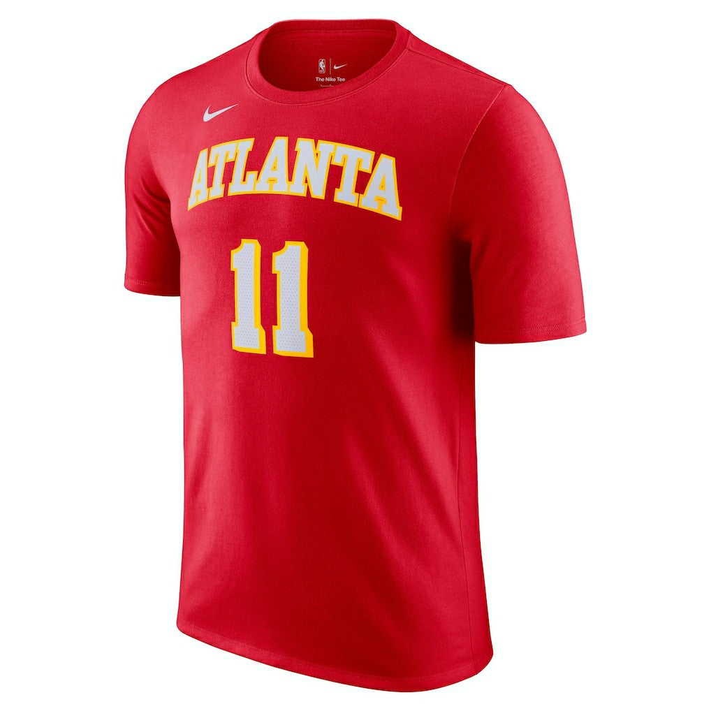 Trae Young Atlanta Hawks Icon 2022/23 Name & Number T-Shirt Red - NBA