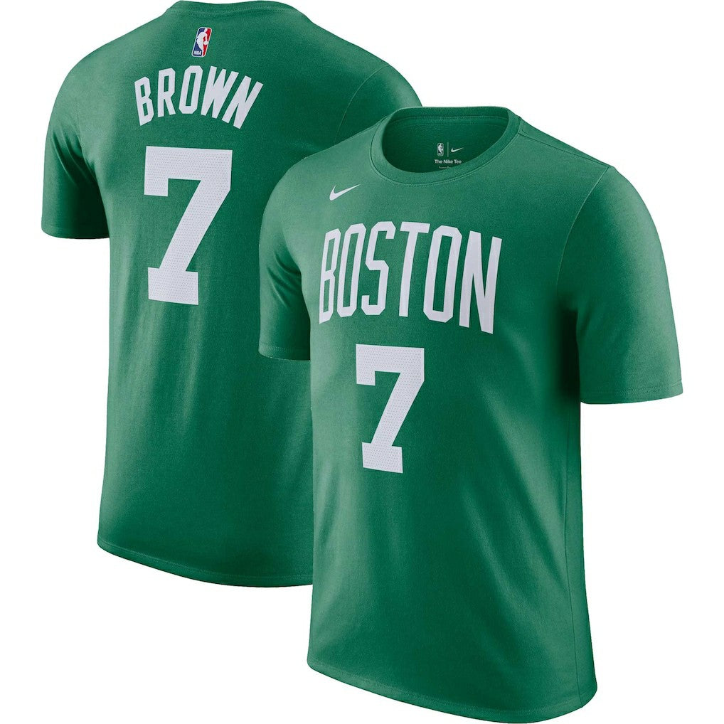 Jaylen Brown Boston Celtics Icon 2022/23 Name & Number T-Shirt Kelly Green - NBA