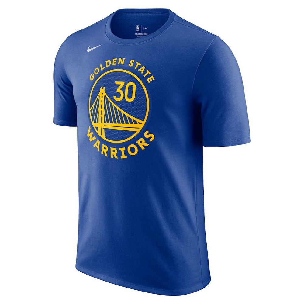 Stephen Curry Golden State Warriors Icon 2022/23 Name & Number T-Shirt Royal - NBA