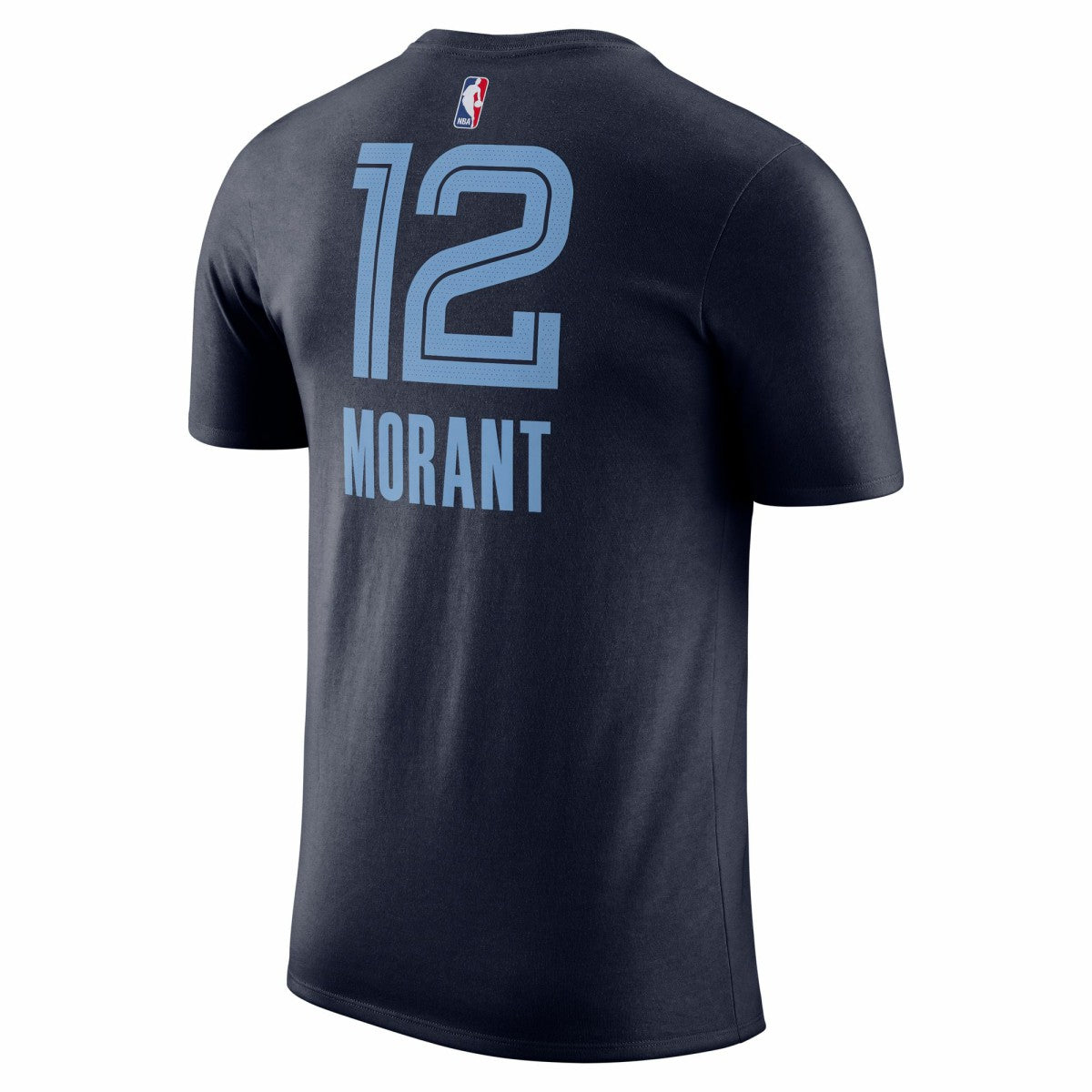 Ja Morant Memphis Grizzlies Icon 2022/23 Name & Number T-Shirt Navy - NBA