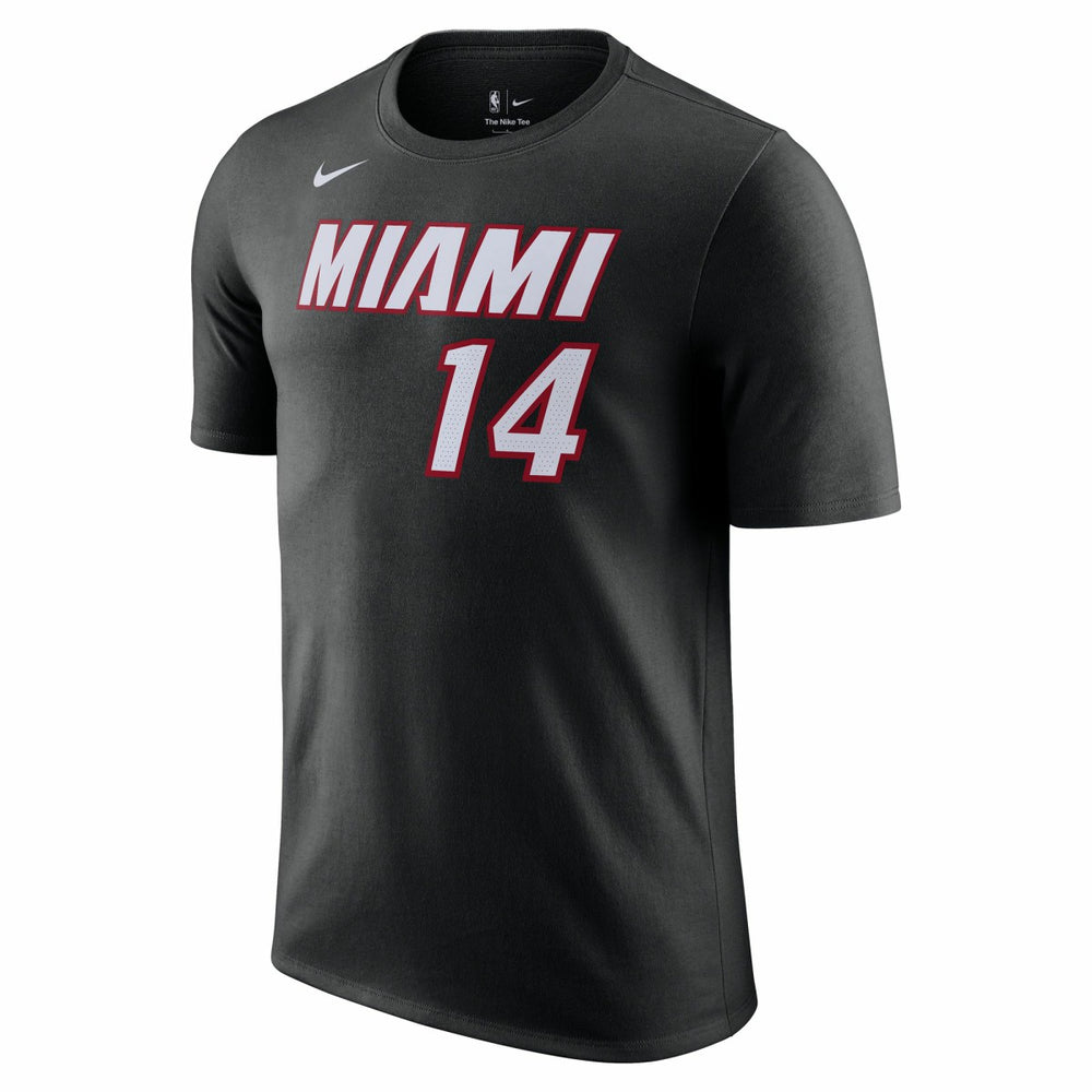 Tyler Herro Miami Heat Icon 2022/23 Name & Number T-Shirt Black - NBA