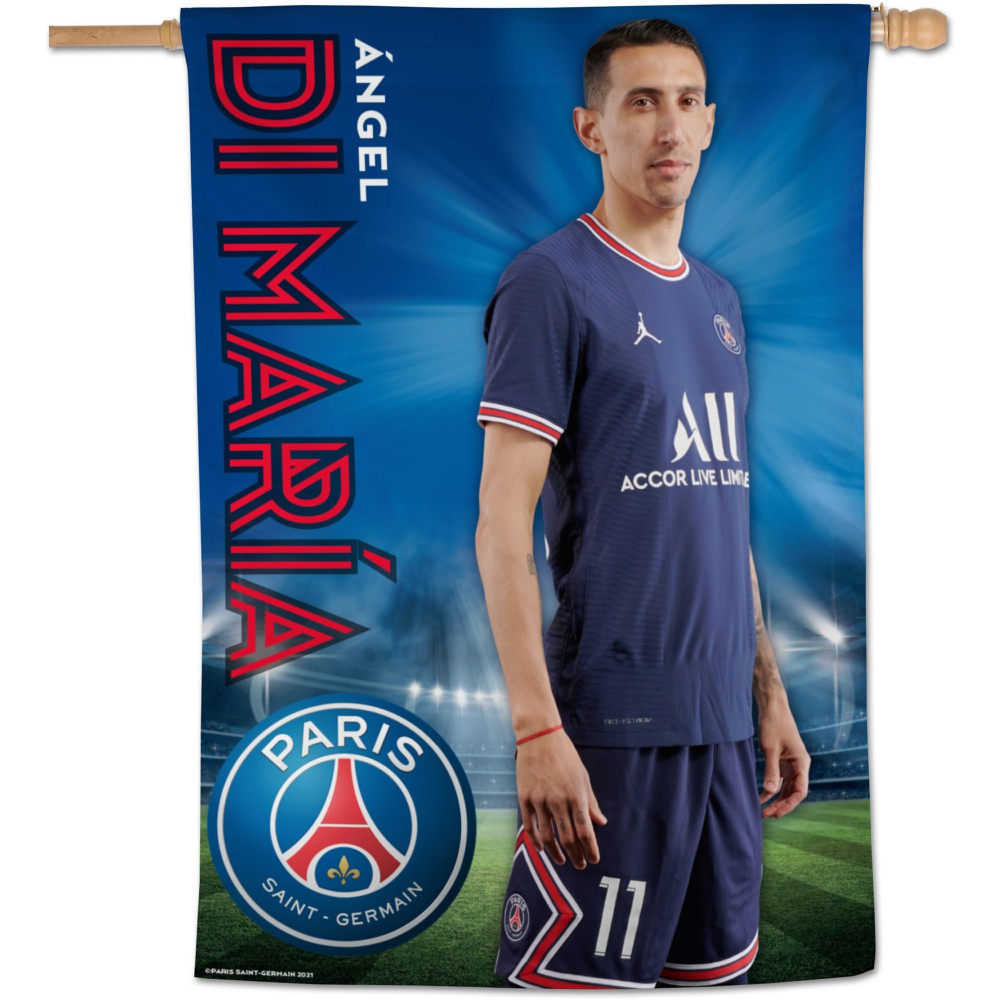 Angel Di Maria Paris Saint-Germain WinCraft 28'' x 40'' One-Sided Vertical Banner - FIFA World CUP