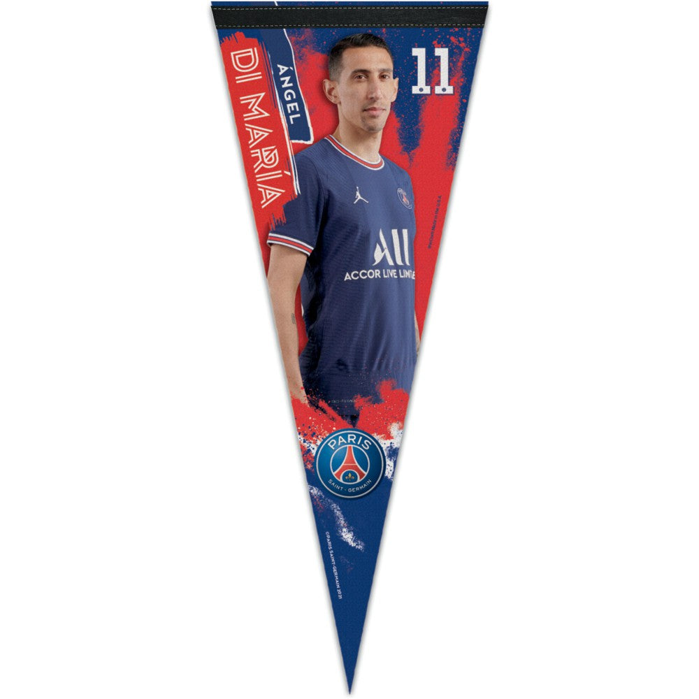 Angel Di Maria Paris Saint-Germain WinCraft 12" x 30" Player Premium Quality Pennant - FIFA World CUP