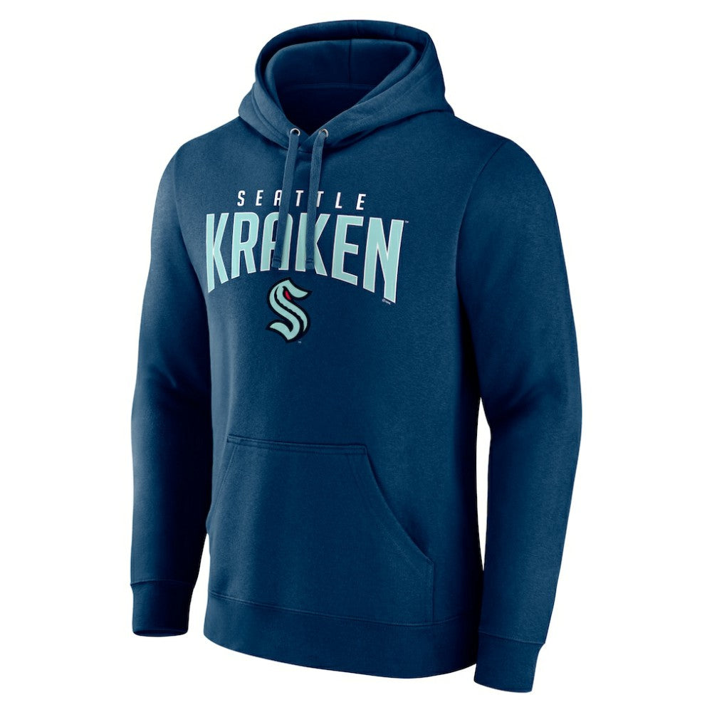Seattle Kraken Fanatics Special Edition 2.0 Wordmark Pullover Hoodie - Navy - NHL