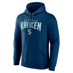 Seattle Kraken Fanatics Special Edition 2.0 Wordmark Pullover Hoodie - Navy - NHL