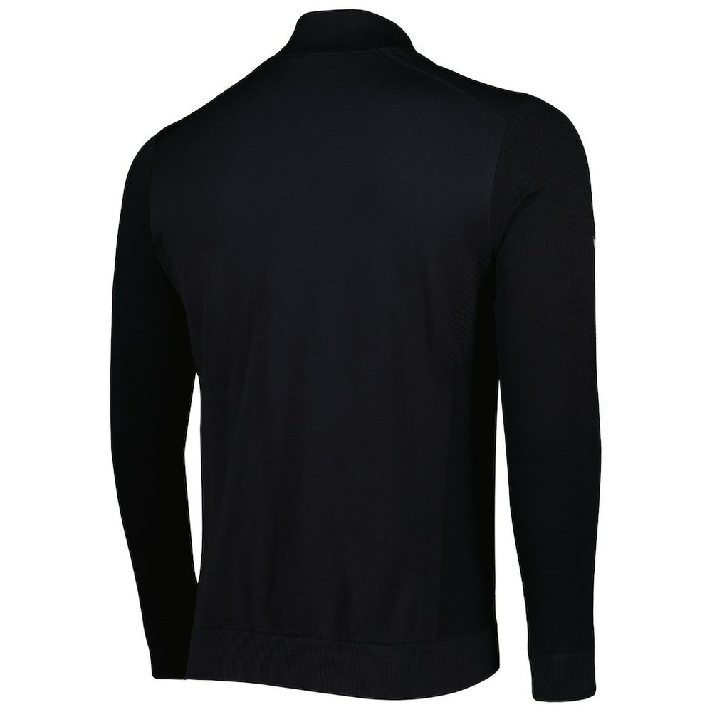 Brooklyn Nets Levelwear Nano Engineered Knit Fabric Quarter-Zip Jacket Black - NBA