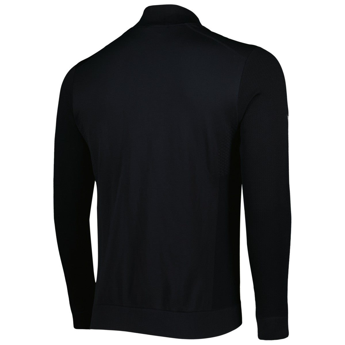 New York Knicks Levelwear Nano Engineered Knit Fabric Quarter-Zip Jacket Black - NBA