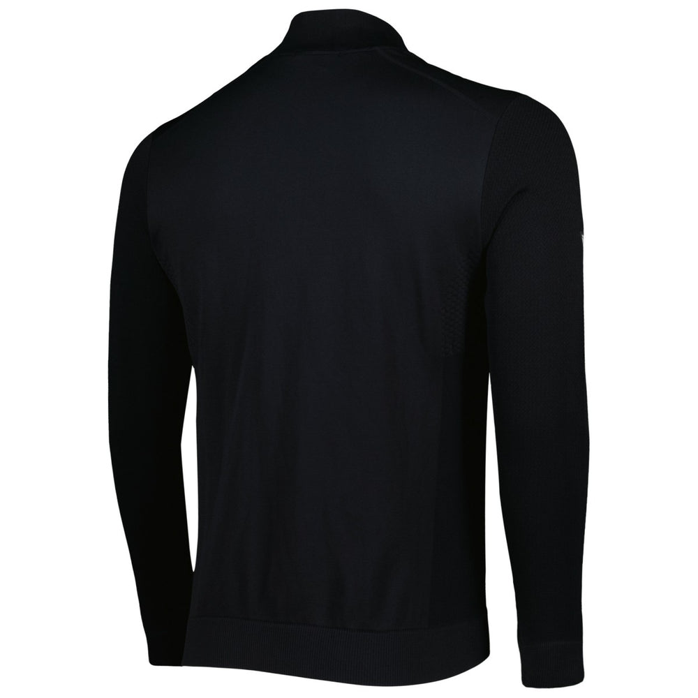New York Knicks Levelwear Nano Engineered Knit Fabric Quarter-Zip Jacket Black - NBA