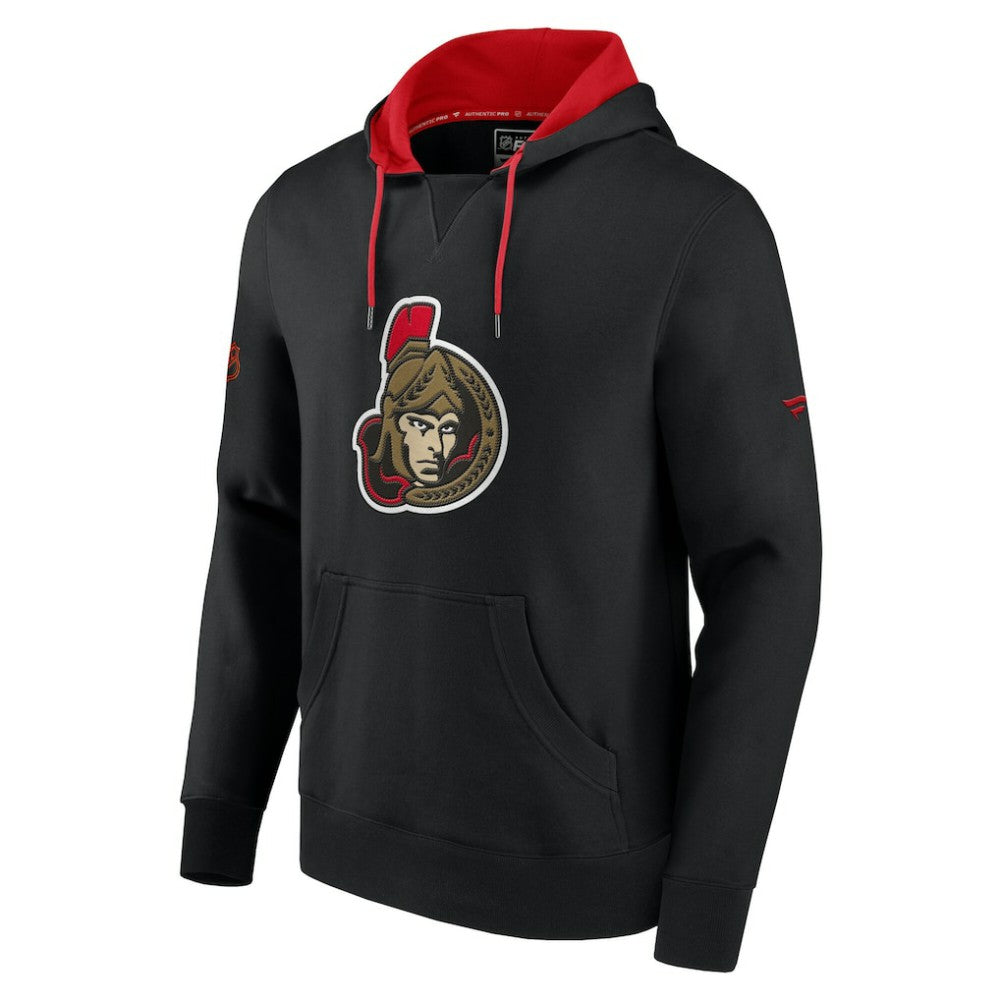 Ottawa Senators Fanatics Special Edition 2.0 Team Logo Pullover Hoodie - Black - NHL