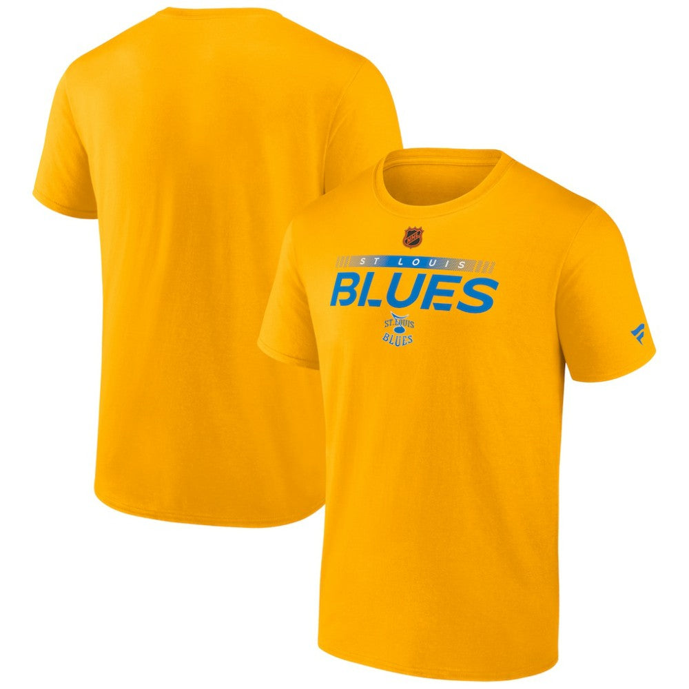 St. Louis Blues Fanatics Special Edition 2.0 Authentic Pro T-Shirt - Yellow - NHL