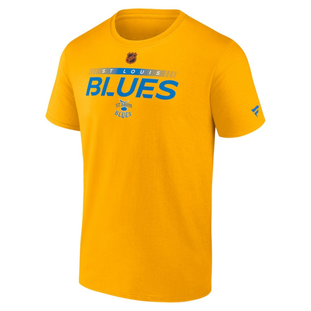 St. Louis Blues Fanatics Special Edition 2.0 Authentic Pro T-Shirt - Yellow - NHL