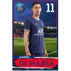 Angel Di Maria Paris Saint-Germain WinCraft 11" x 17" Player Wood Sign - FIFA World CUP
