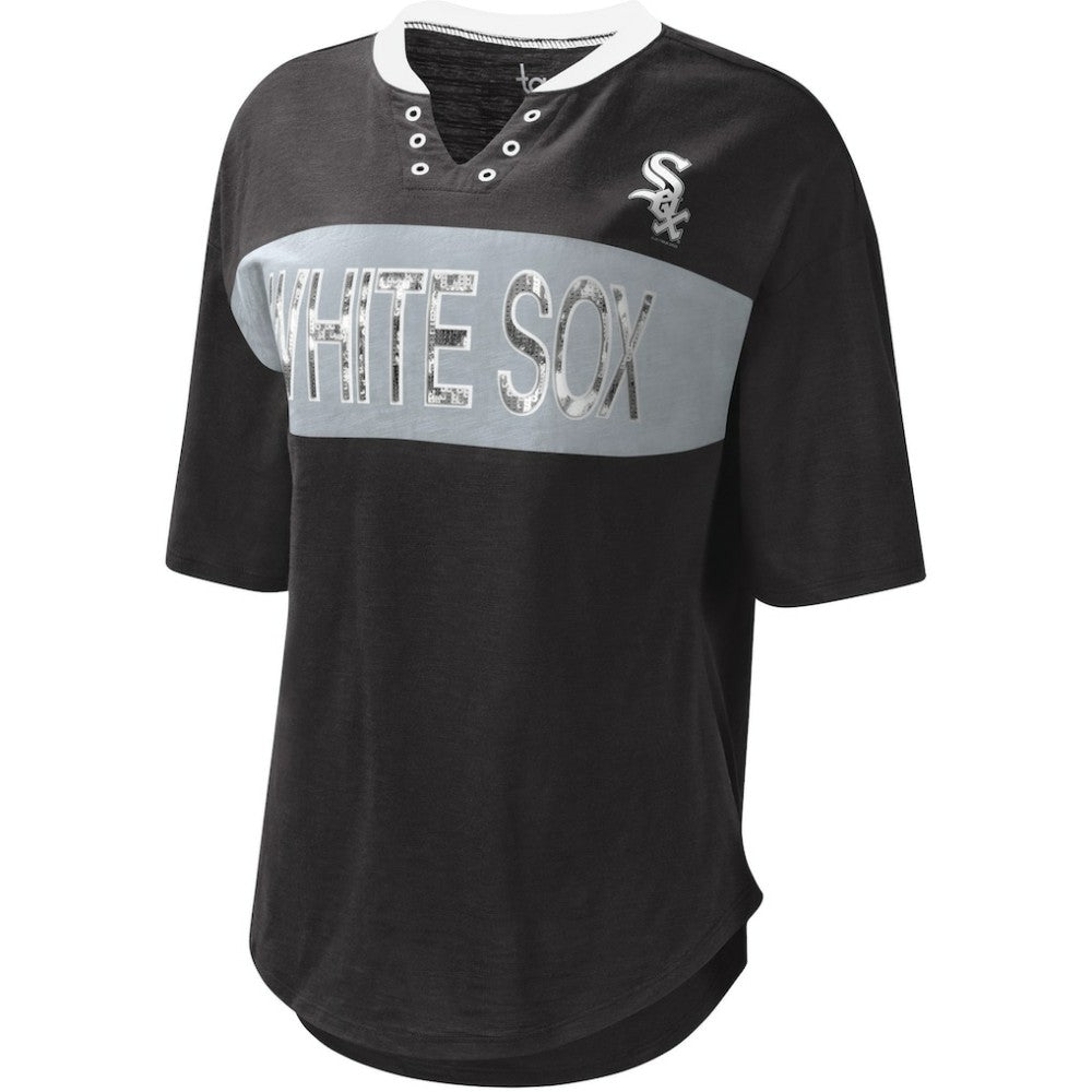 Chicago White Sox Touch Women's Lead Off Notch Neck T-Shirt - MLB