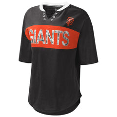 San Francisco Giants Touch Women's Lead Off Notch Neck T-Shirt - MLB