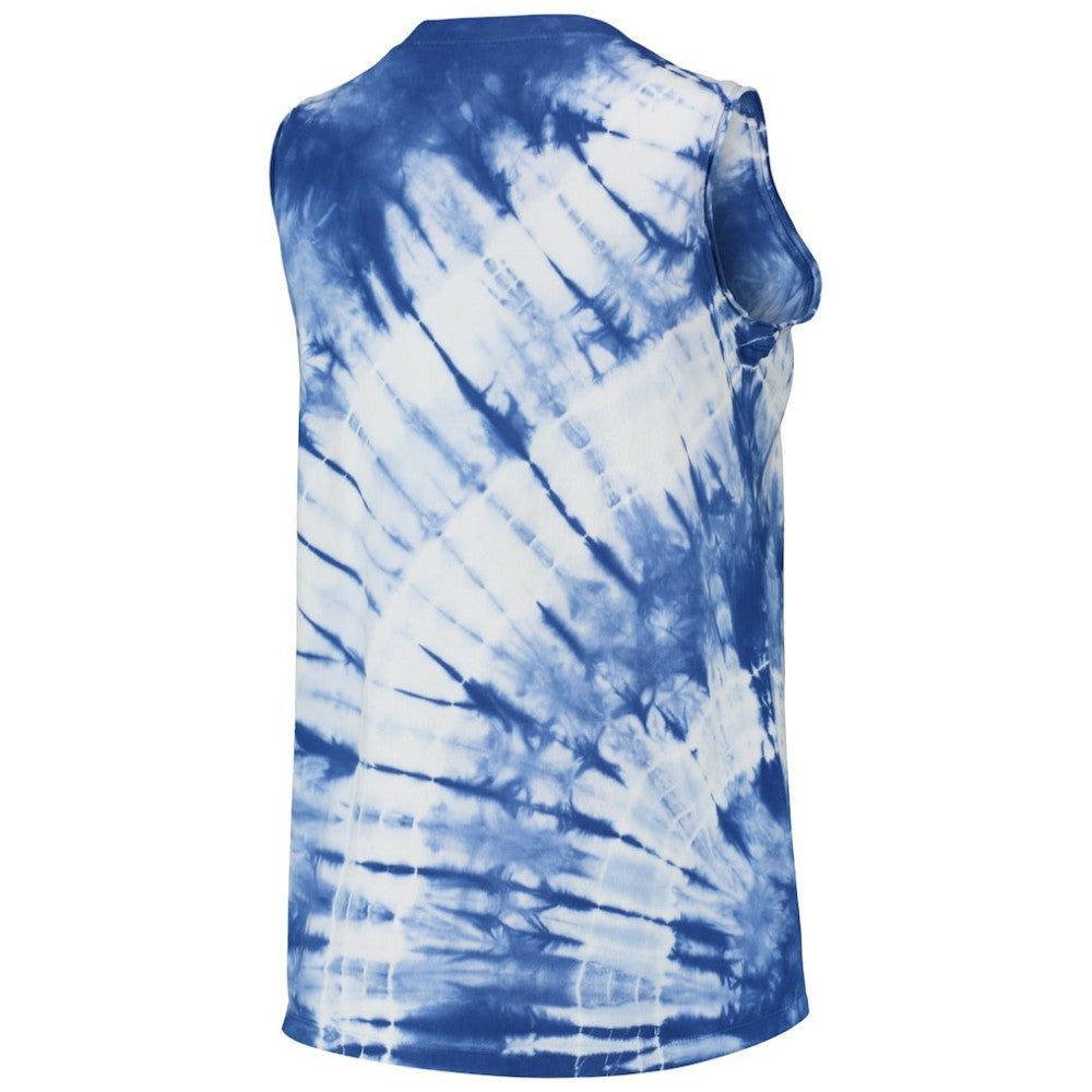 Chicago Cubs Touch Women's Money Ball Tie-Dye Tank Top - MLB