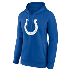 Jonathan Taylor Indianapolis Colts Women's Player Icon Name & Number V-Neck Pullover Hoodie Royal | Fanatics