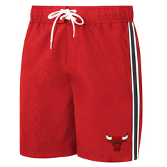 Chicago Bulls G-III Sports by Carl Banks Sand Beach Volley Swim Shorts Red - NBA