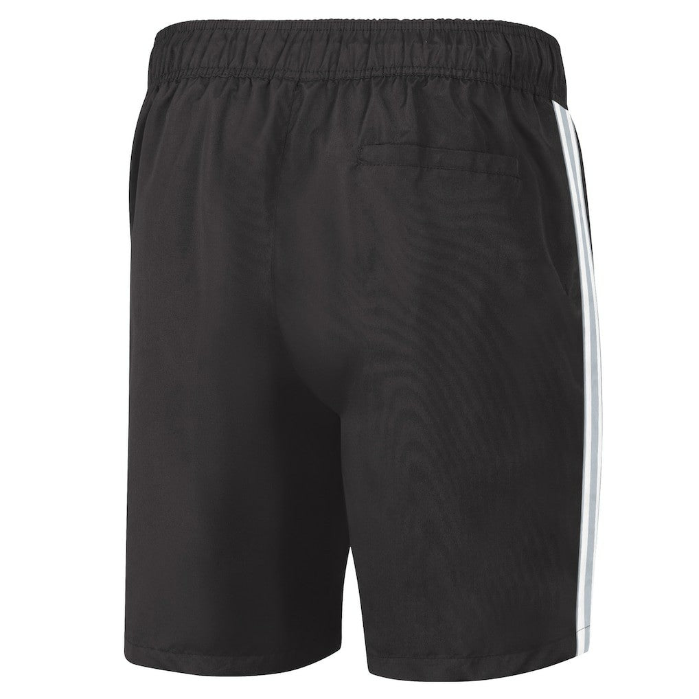 Brooklyn Nets G-III Sports by Carl Banks Sand Beach Volley Swim Shorts Black/Gray - NBA