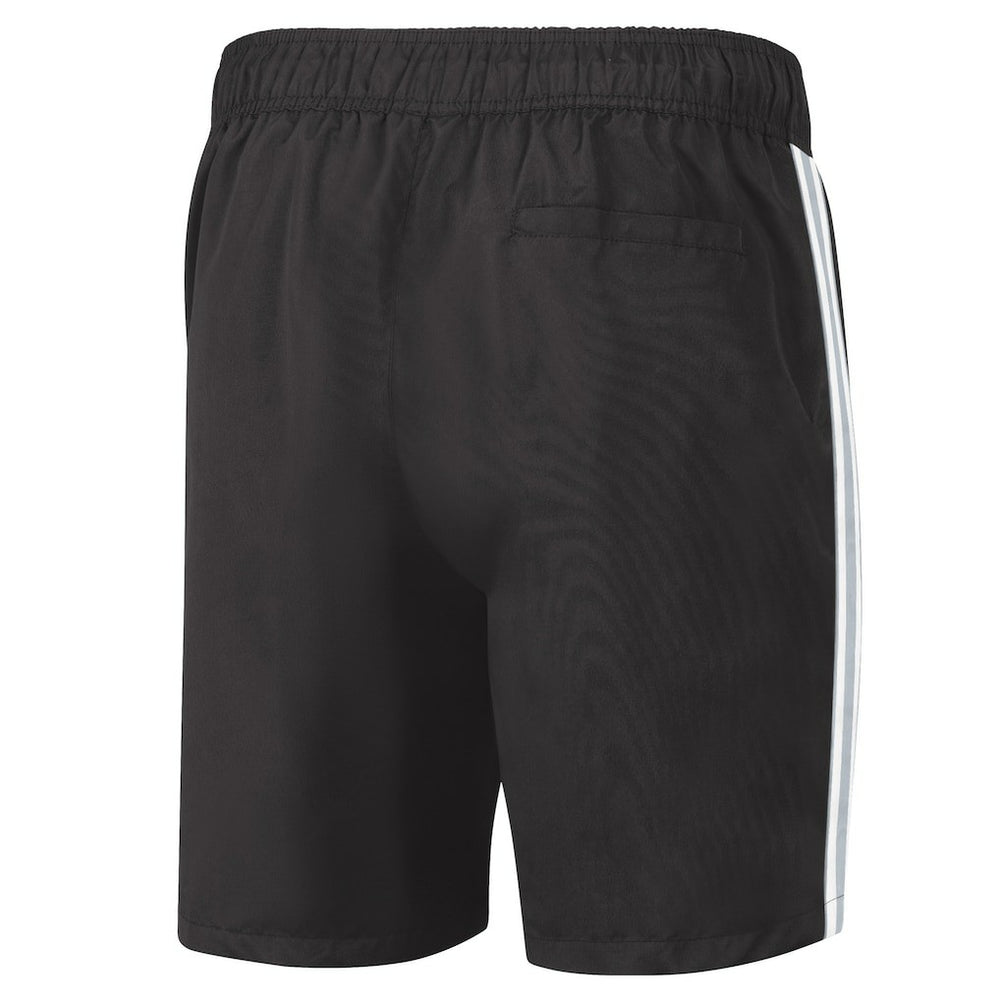 Brooklyn Nets G-III Sports by Carl Banks Sand Beach Volley Swim Shorts Black/Gray - NBA