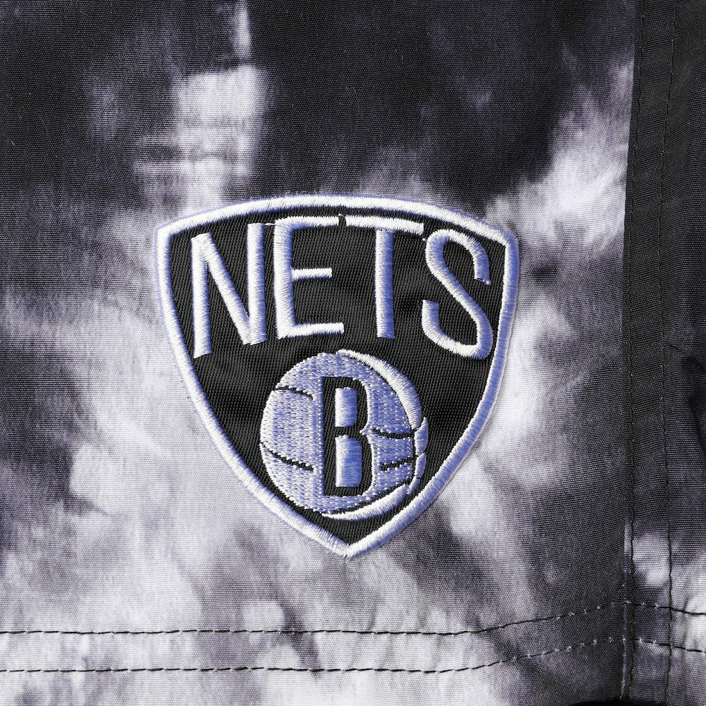 Brooklyn Nets G-III Sports by Carl Banks Splash Volley Swim Shorts Black - NBA