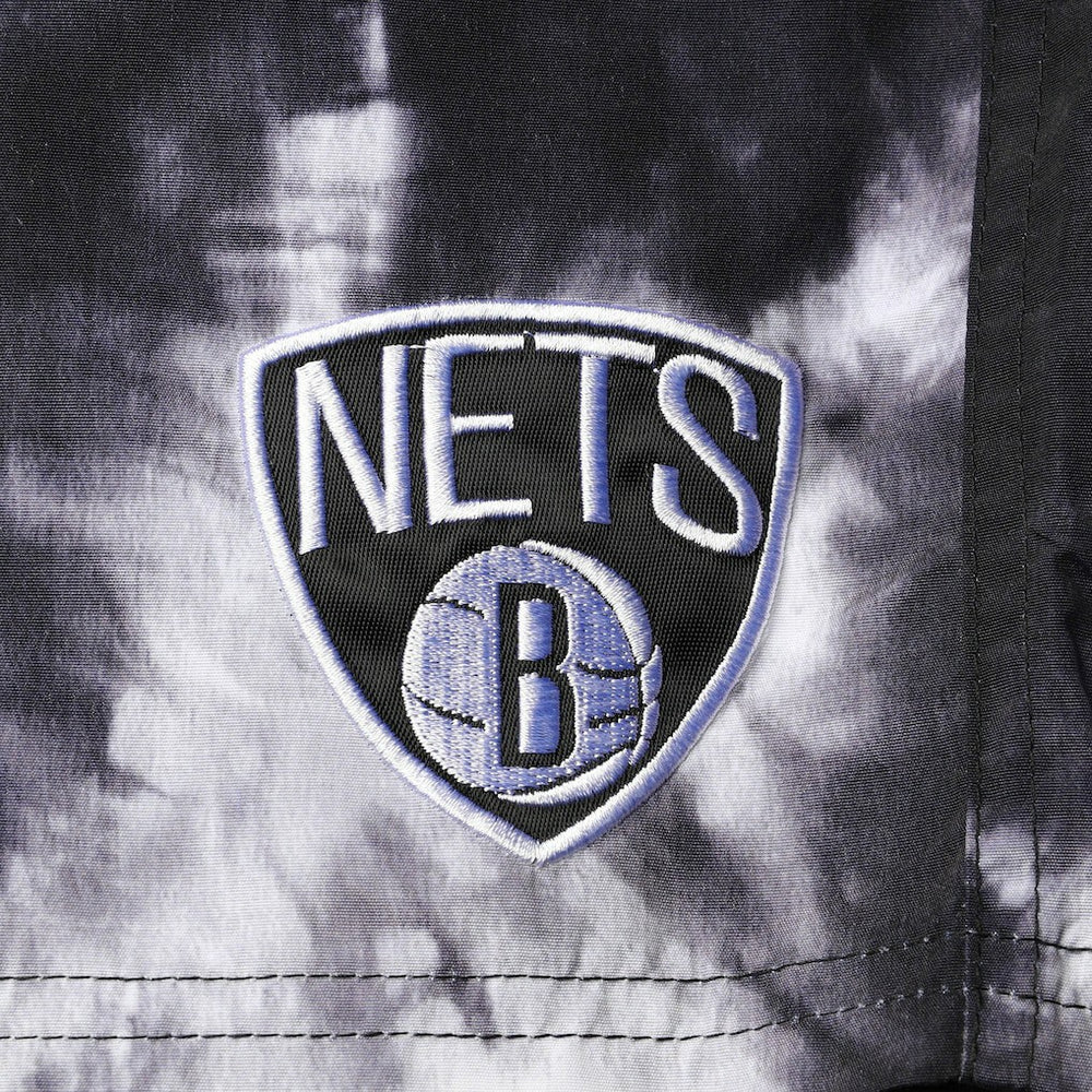 Brooklyn Nets G-III Sports by Carl Banks Splash Volley Swim Shorts Black - NBA